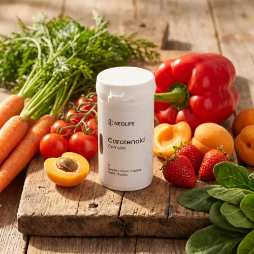 Carotenoid Complex, Carotenoid food supplement - lifestyle photo