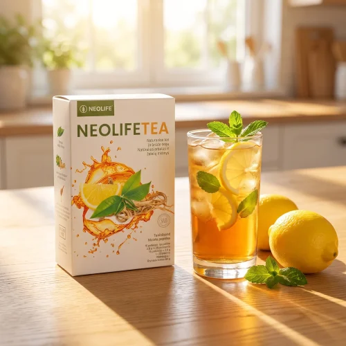 NeoLife Tea, Herbal Tea blend - lifestyle photo